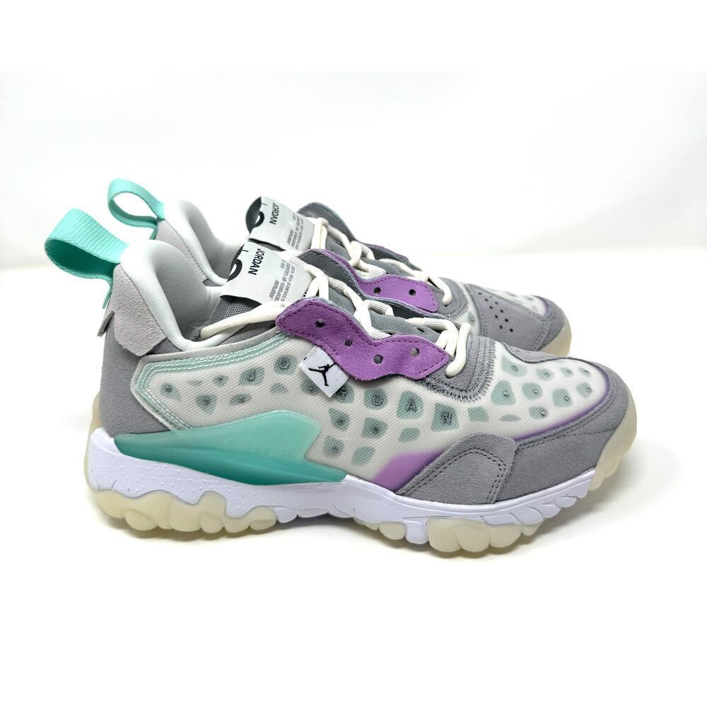NIKE Men's Shoes Jordan Delta 2, in Platinum Tint and Dark Smoke Gray, Size 8 - Picture 5 of 7